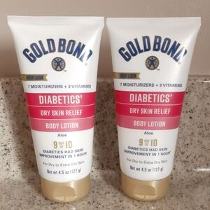Gold Bond Diabetics Skin Relief Lotion Bundle